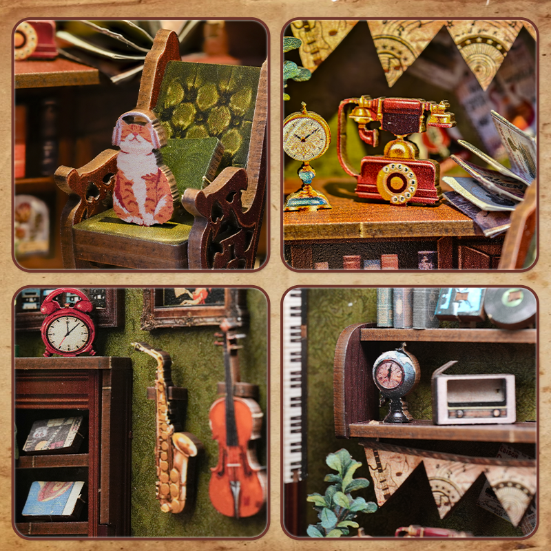 CUTEBEE Memories Music Bookshop