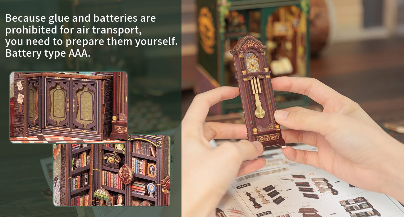 CUTEBEE Owl Bookstore